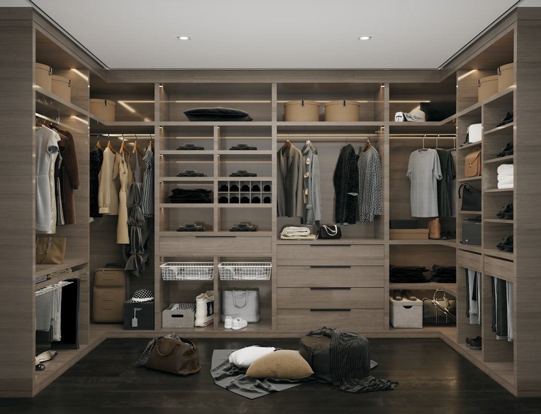 A collection of stylish clothing items neatly arranged, showcasing versatile pieces for an elegant everyday style.