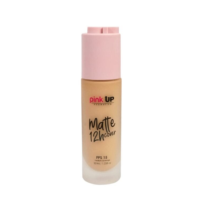 Pink Up | Matte Cover| Liquid Makeup with SPF 15 | 12-hour matte wear | Medium coverage for oily skin | Makeup | Foundation | Lightweight texture | Medium shade | Model PKMHR500