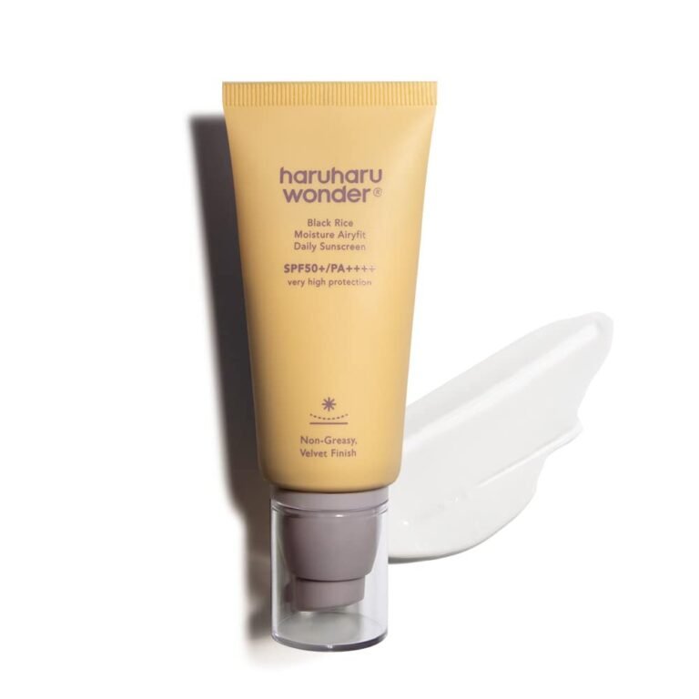 haruharu Black Rice Moisture Airyfit Daily Sunscreen SPF50+ 1.69 fl.oz.
