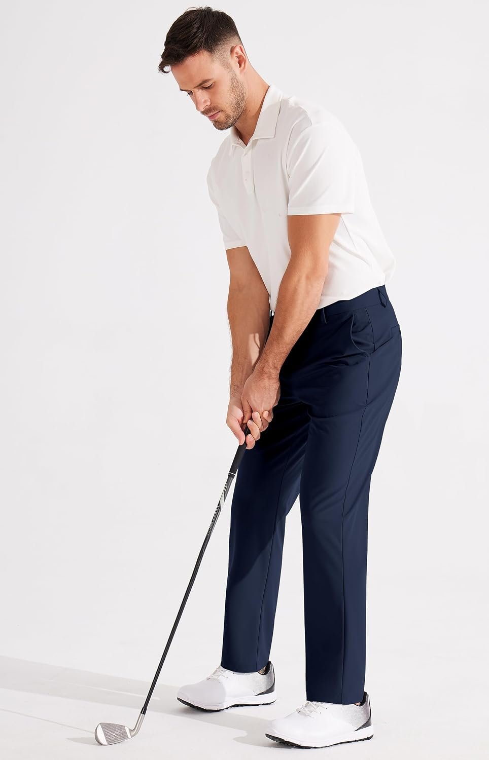 Libin Mens Golf Pants 29" 31" 33" Stretch Dress Pants Business Casual Work - Image 6