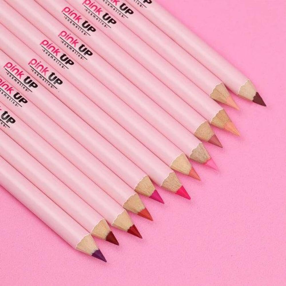 Pink Up | Lip Liner | Defines Lips & Prevents Feathering | Long-lasting Color That Won't Dry Out | Lip Liner Pencil | Creamy Smooth Texture | Ashen | Model PKLL30 - Image 3