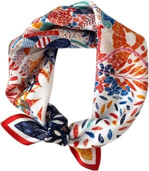 100% Mulberry Silk Scarfs Small Squ...