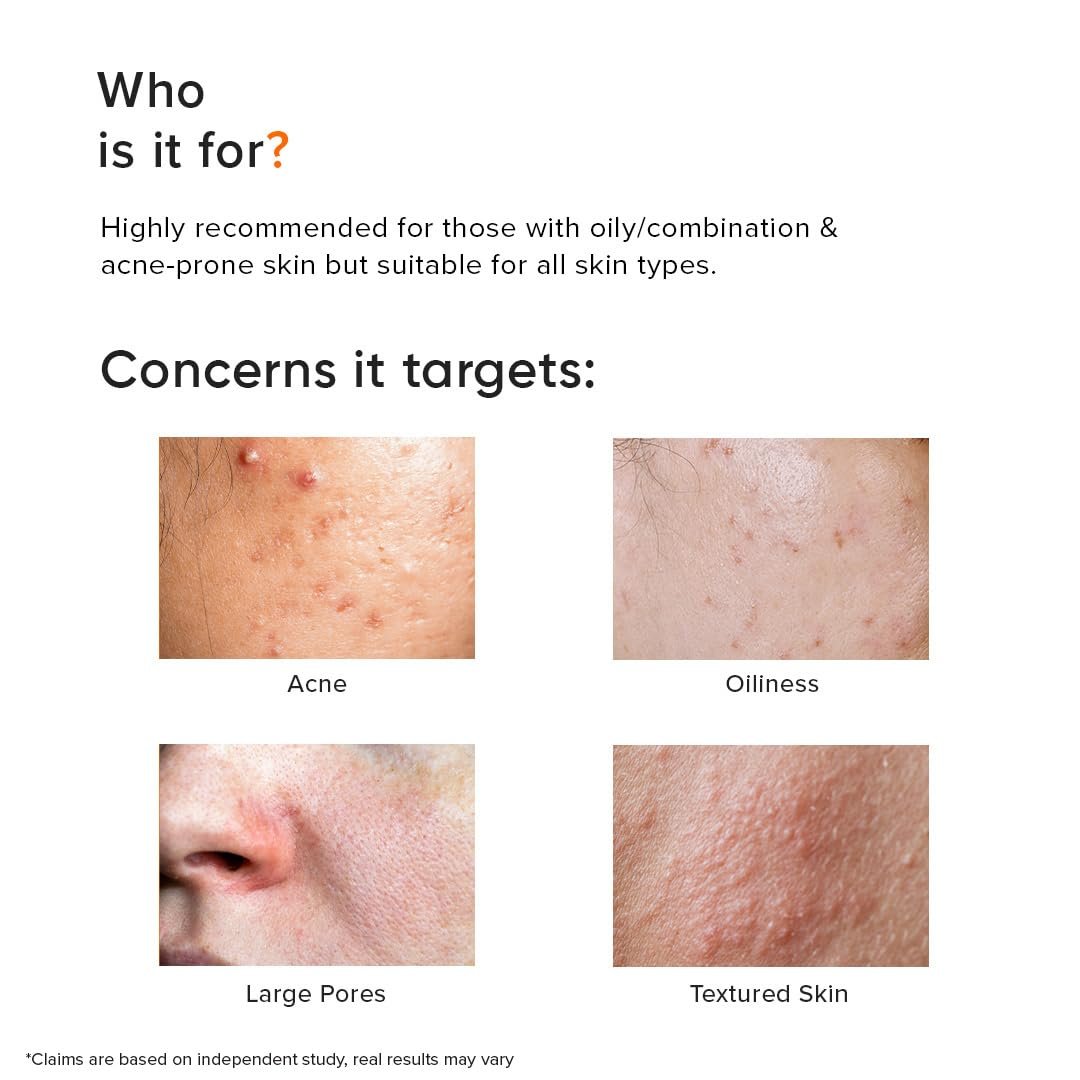 Minimalist Salicylic Acid 2% Face Wash for Oily, Acne Prone Skin | Face Cleanser With LHA & Zinc | Sulphate free Gentle BHA Liquid Exfoliant | For Women & Men | 3.4 Fl Oz / 100 ml - Image 3