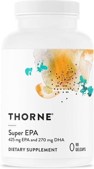 THORNE Super EPA, Omega-3 Fish Oil ...