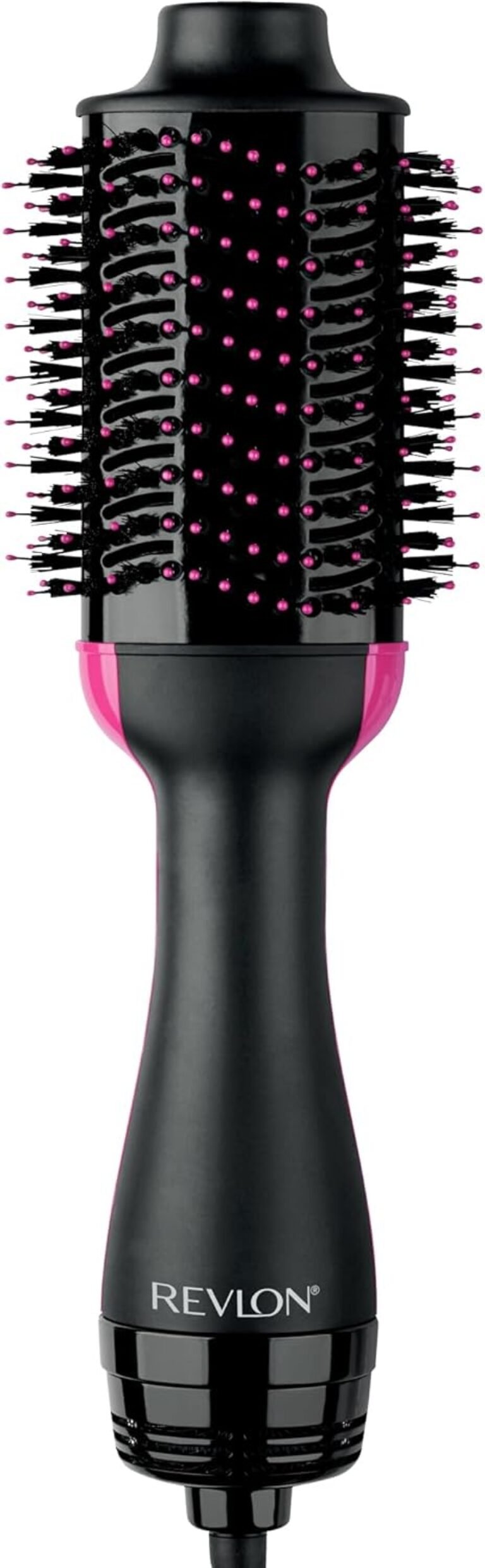 REVLON One-Step Volumizer Hair Dryer and Styler, 2.8" Barrel, Black | Salon Quality Blowout Brush for Damp to Dry Hair, 3 Heat Settings, Best for Medium to Long Hair