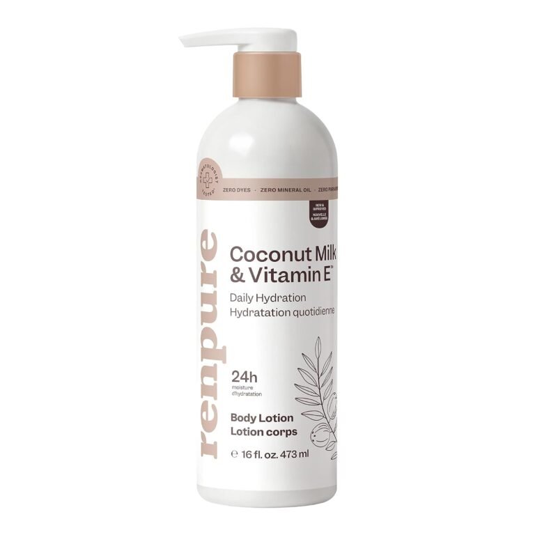 RENPURE Coconut Milk & Vitamin E Hydrating Body Lotion All Skin Types16oz