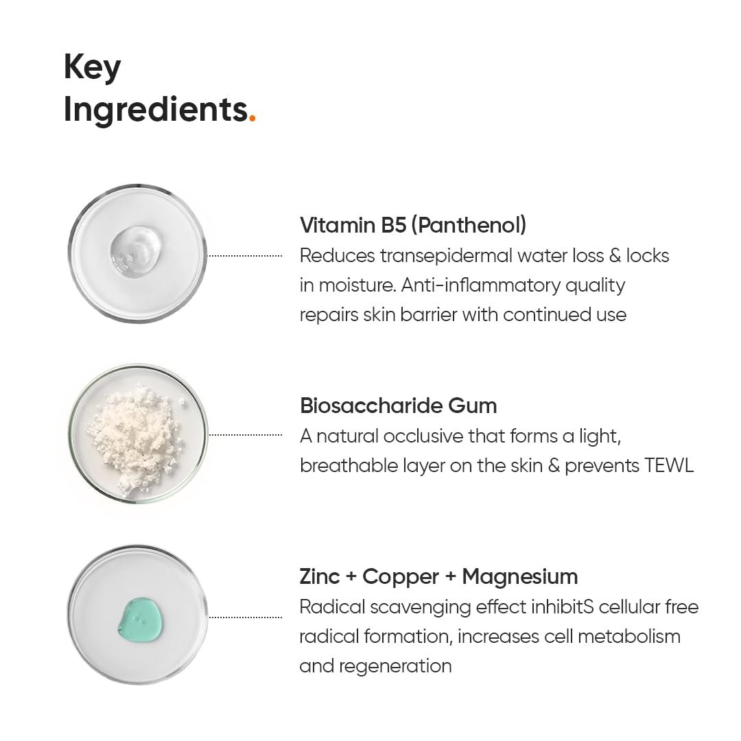 Minimalist Panthenol (Vitamin B5) 10% Face Moisturizer for Oily & Acne Prone Skin | For Dehydrated and Damaged Skin Barrier | For Women & Men | 1.7 Oz / 50 gm - Image 5