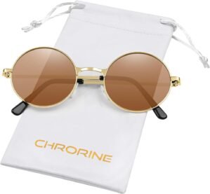 CHRORINE Hippie Sunglasses Round 70...