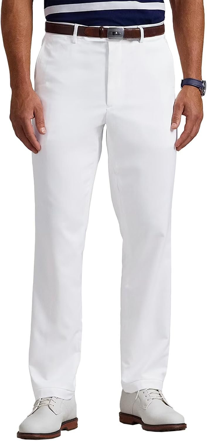 Men's Dress Pants Slim Fit Flat Front Suit Pant for Men Hidden Expandable Waist Suit Trousers Casual Suit Slacks