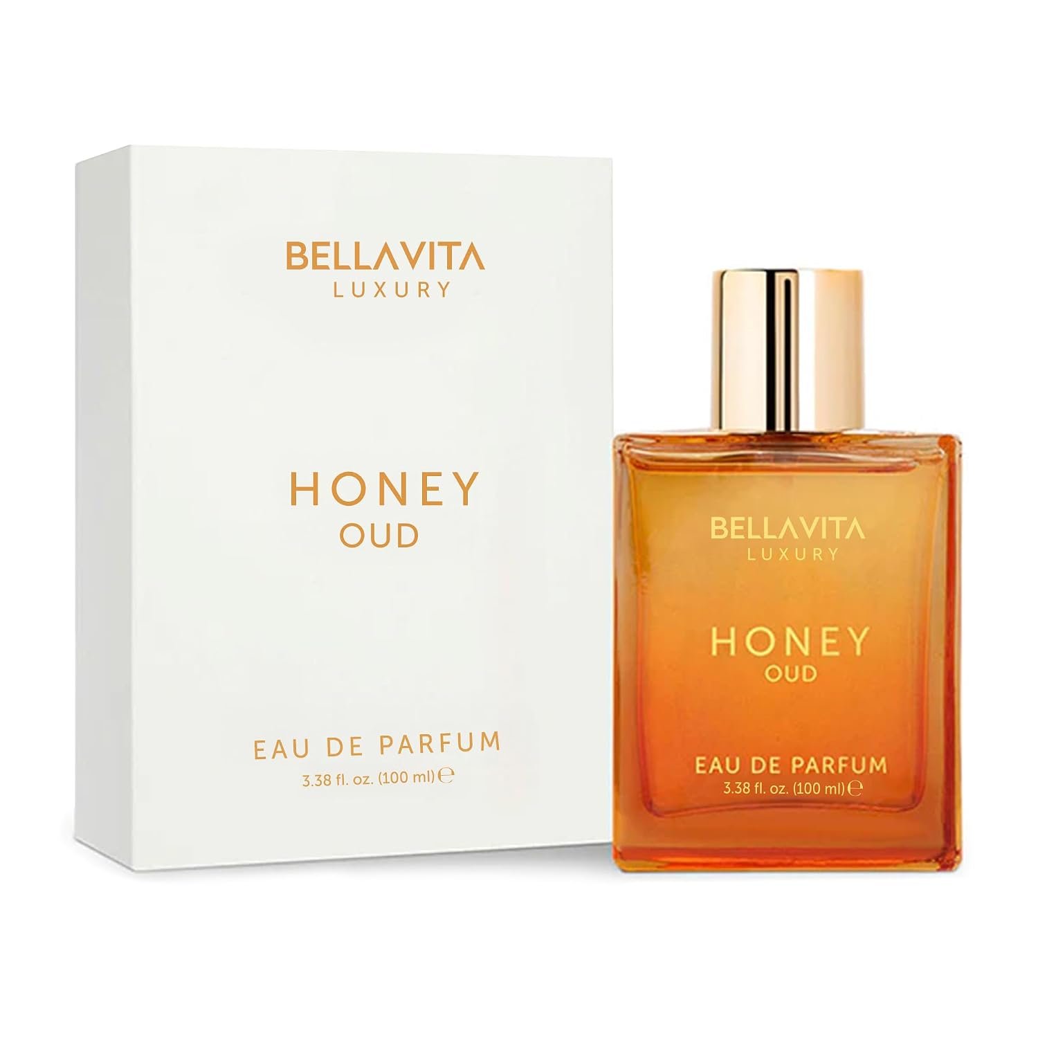 Bellavita Luxury Honey Oud Eau de Parfum | 100 ml (3.4 fl.oz.) | Perfume for Men and Women | Sweet Honey, Bergamot, Oud, and Amber Notes - Image 9