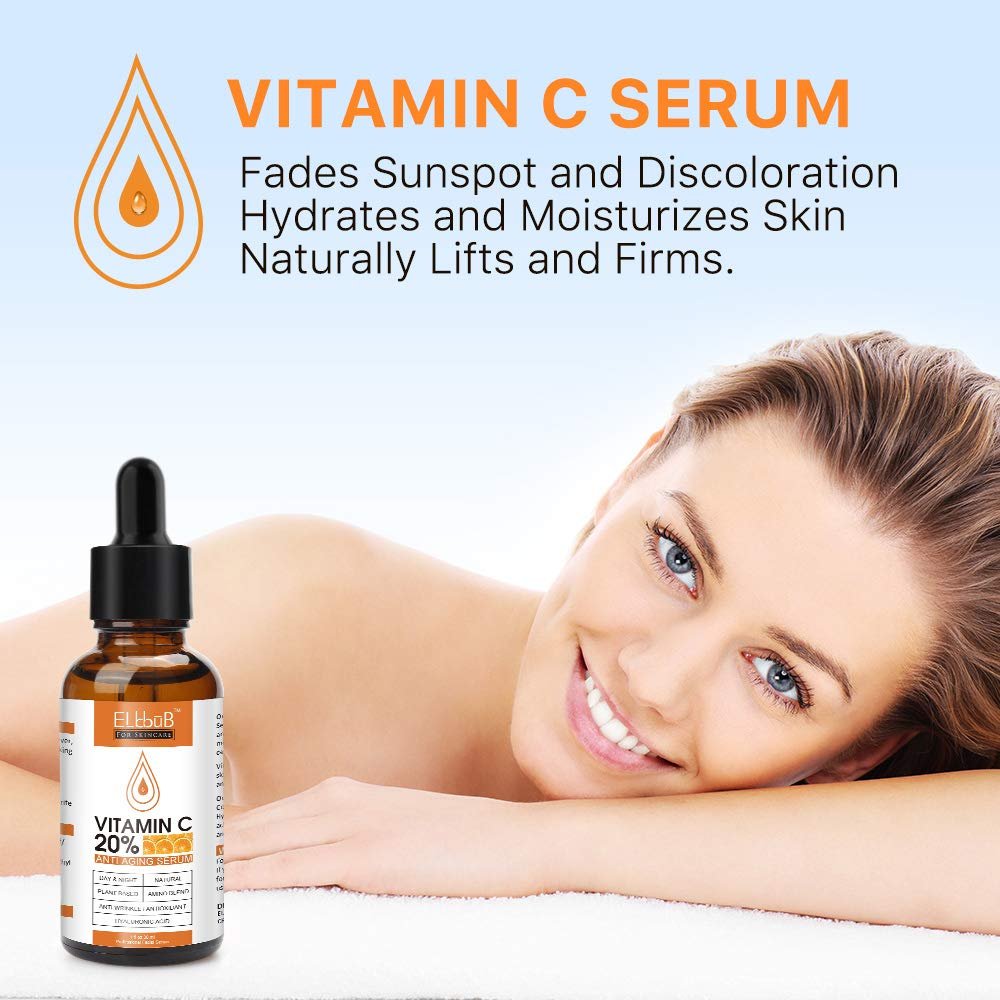 Day-Night Anti Aging Vitamin C Serum Retinol Serum For Face with Retinol & Amino Acids - Boost Skin Collagen,Hydrate & Plump Skin Facial Serum - Image 3