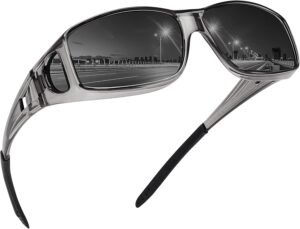 MEETSUN Fit Over Glasses Sunglasses...