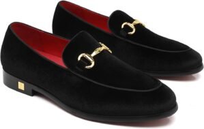 Men’s Velvet Loafers Wedding ...