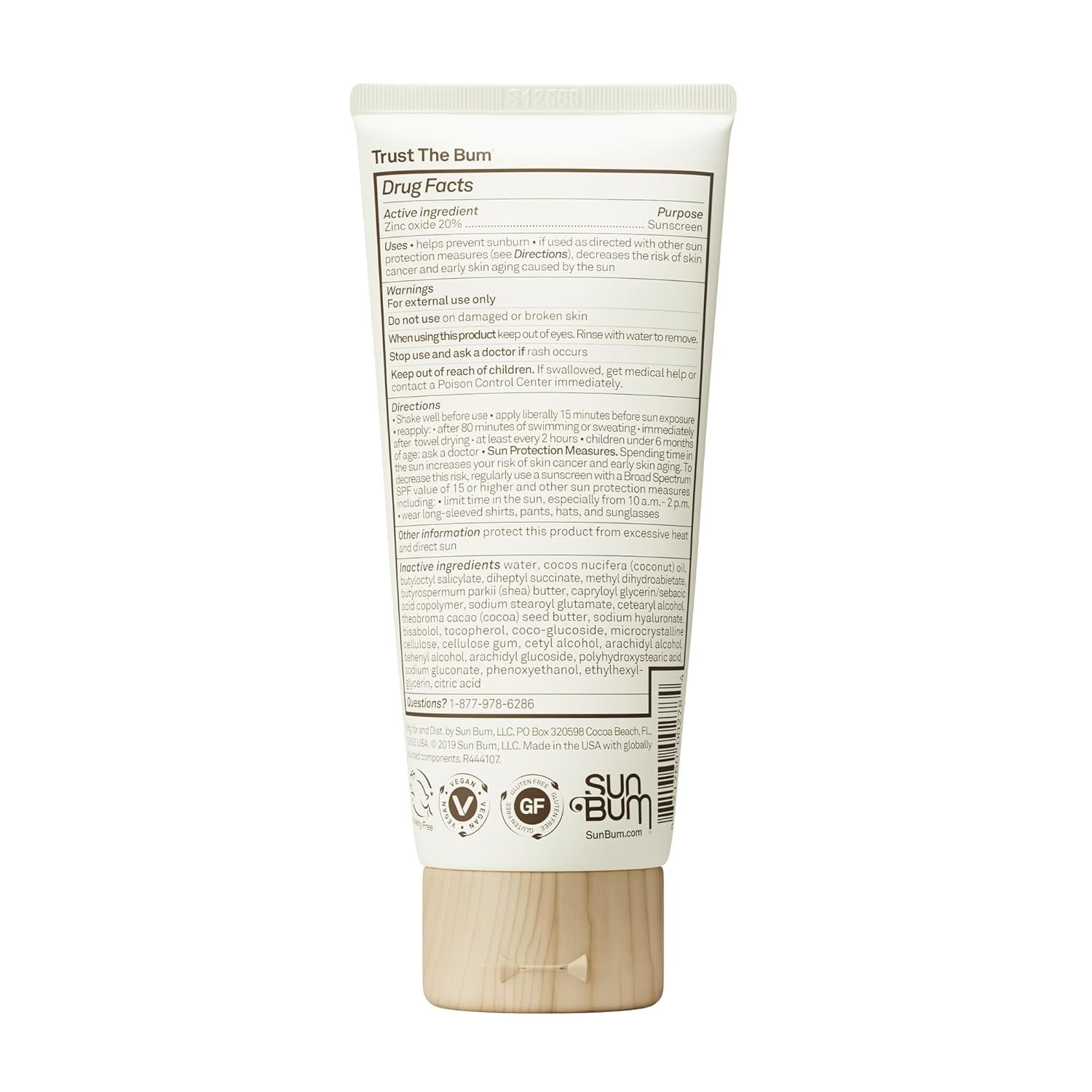 Baby Bum SPF 50 Sunscreen Lotion - Mineral UVA/UVB Face and Body Protection for Sensitive Skin - Hawaii 104 Act Compliant (Made without Octinoxate & Oxybenzone) - Travel Size - 3 oz - Image 8