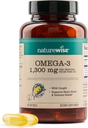 NatureWise Ultra Omega 3 Fish Oil 2...