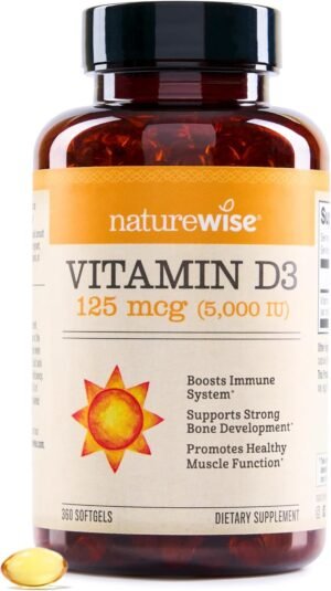 NatureWise Vitamin D3 5000IU Supple...