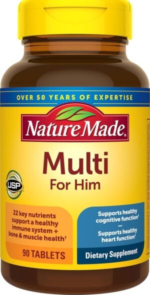 Nature Made Multivitamin for Him, M...