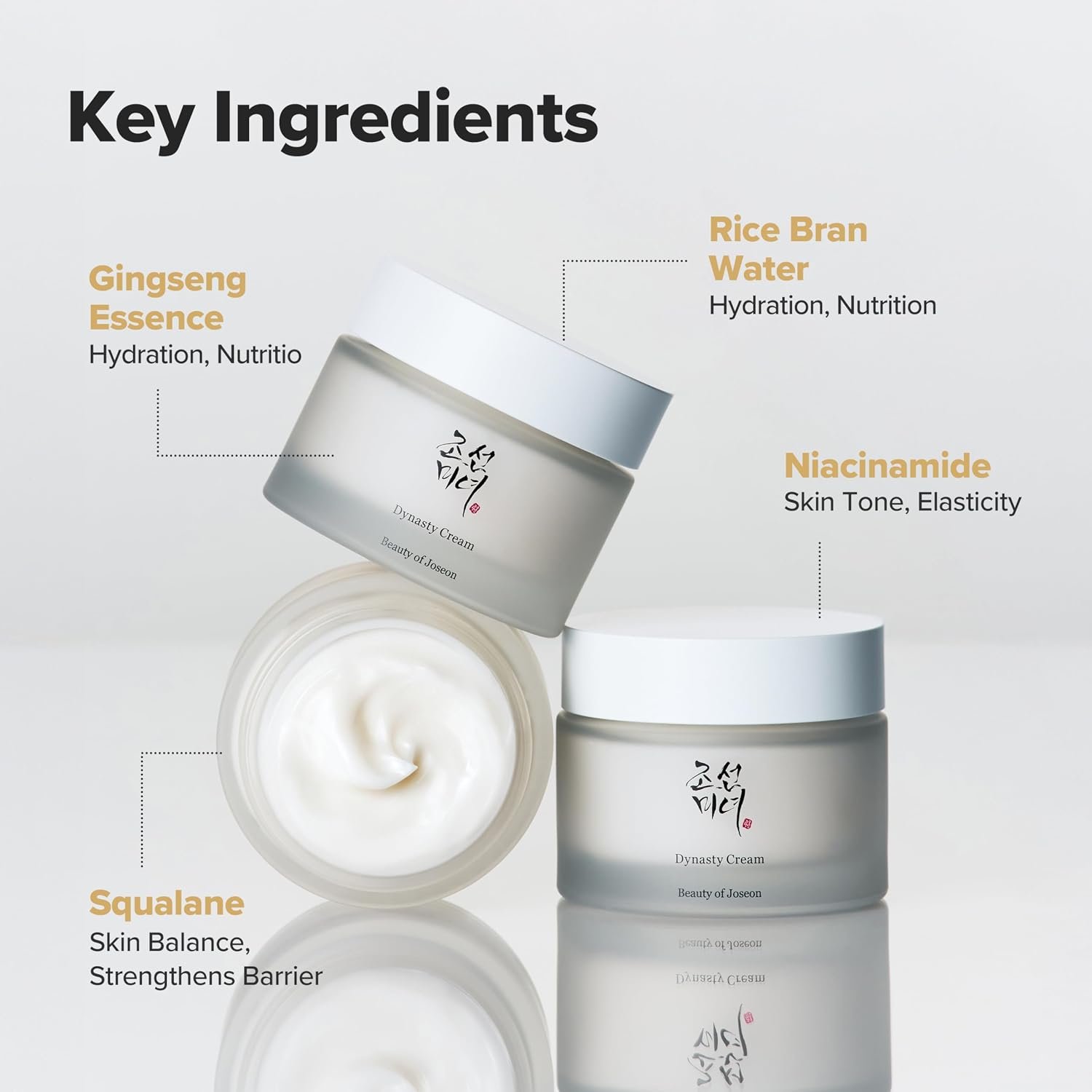 Beauty of Joseon Dynasty Cream Hydrating Face Moisturizer for Dry, Sensitive Skin, Korean Skincare for Men and Women 50ml, 1.69 fl.oz. - Image 5