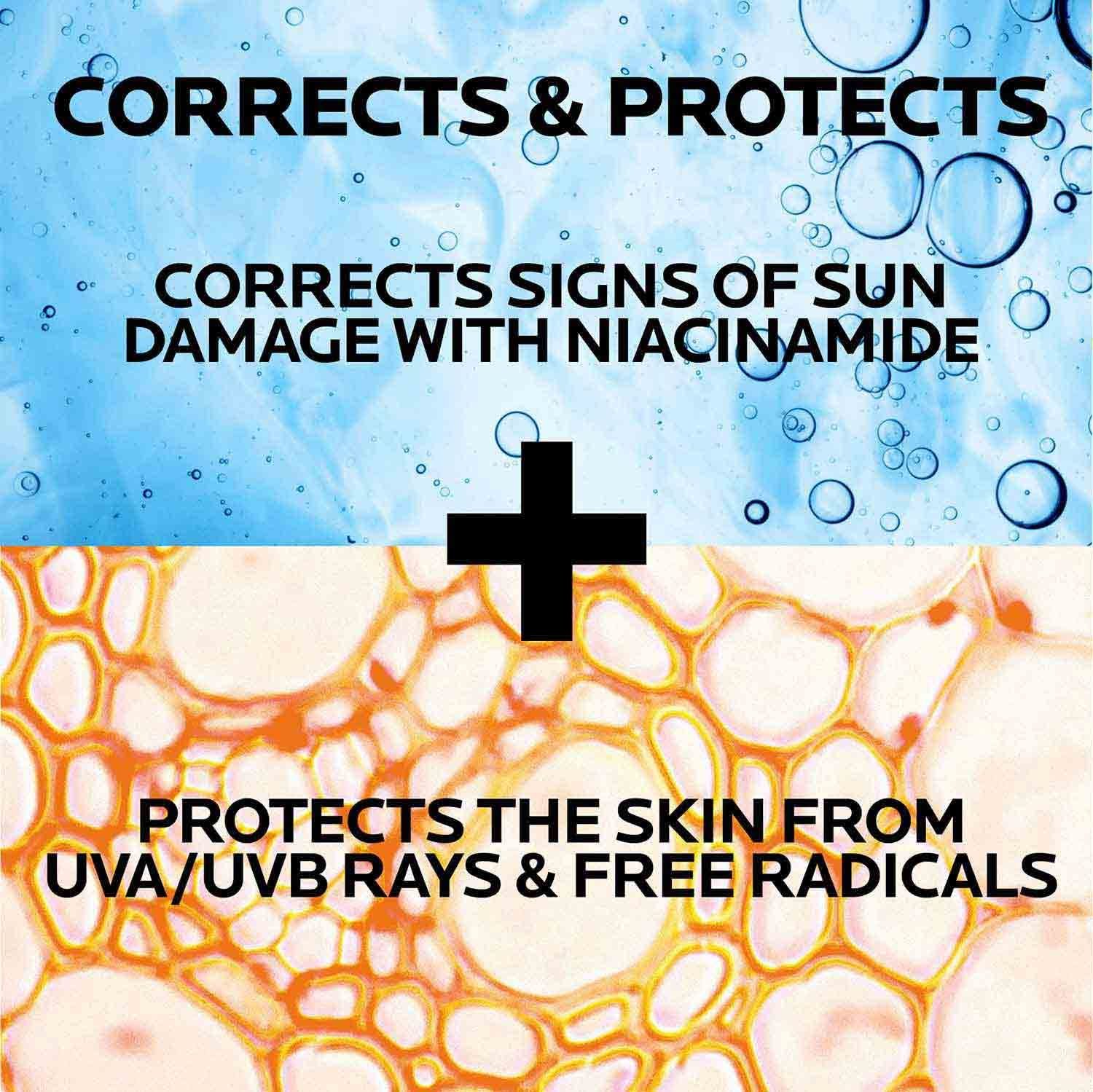 La Roche-Posay Anthelios UV Correct Sunscreen Moisturizer SPF 70, Daily Anti-Aging Face Moisturizer with Niacinamide to Even Skin Tone & Fine Lines, Sun Protection for Sensitive Skin - Image 7