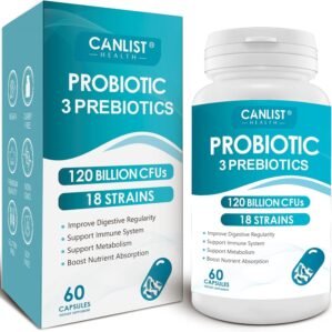 CANLIST Probiotics 120 Billion CFUs...