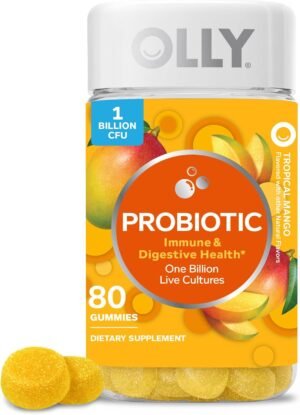 OLLY Probiotic Gummy, Immune System...
