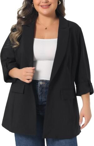 Agnes Orinda Women Plus Size Work B...