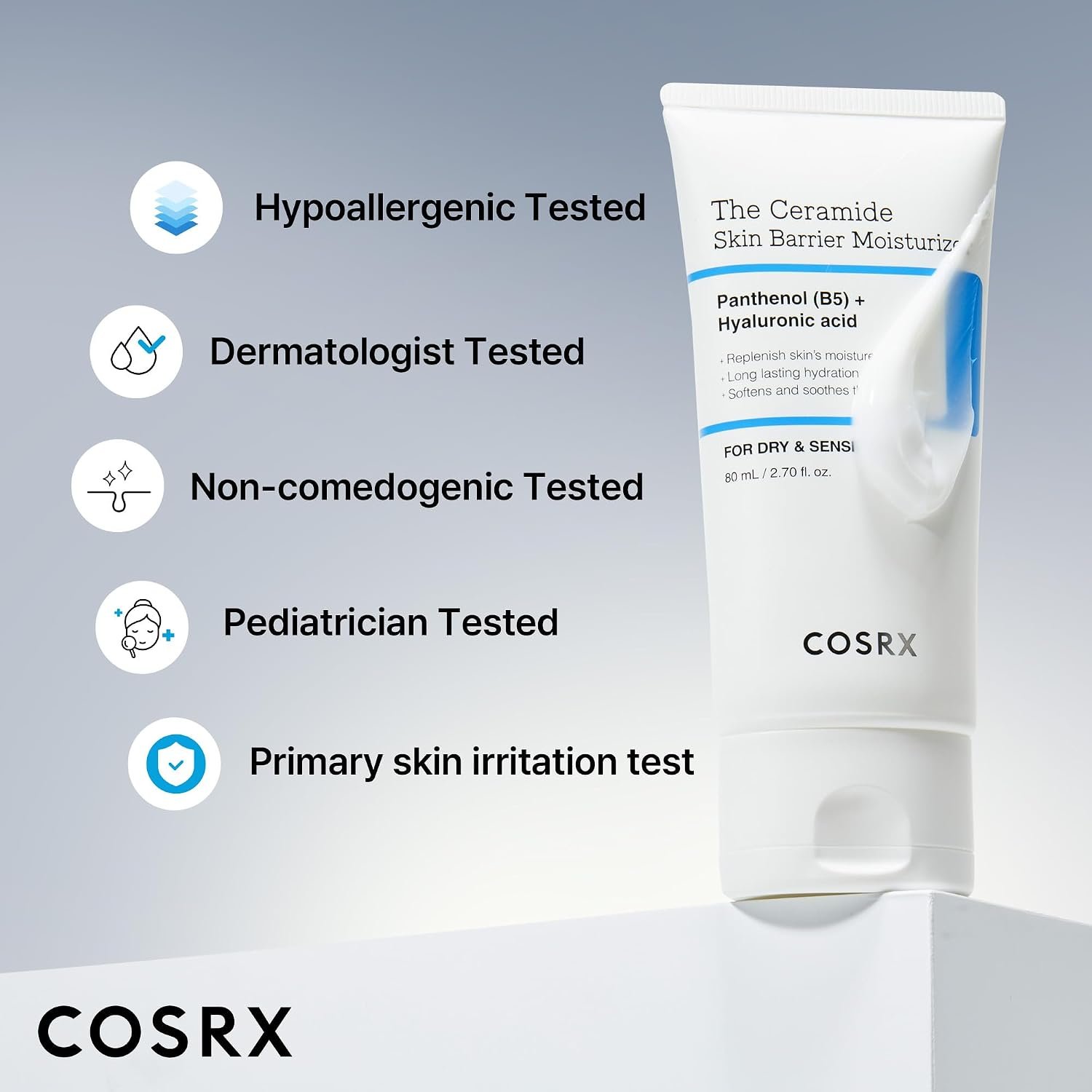 COSRX 7X Ceramide Moisturizer for Face, Barrier Repair Face Cream, 2.7oz - Image 6