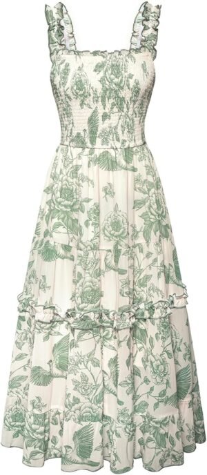 Scarlet Darkness Floral Dress for W...