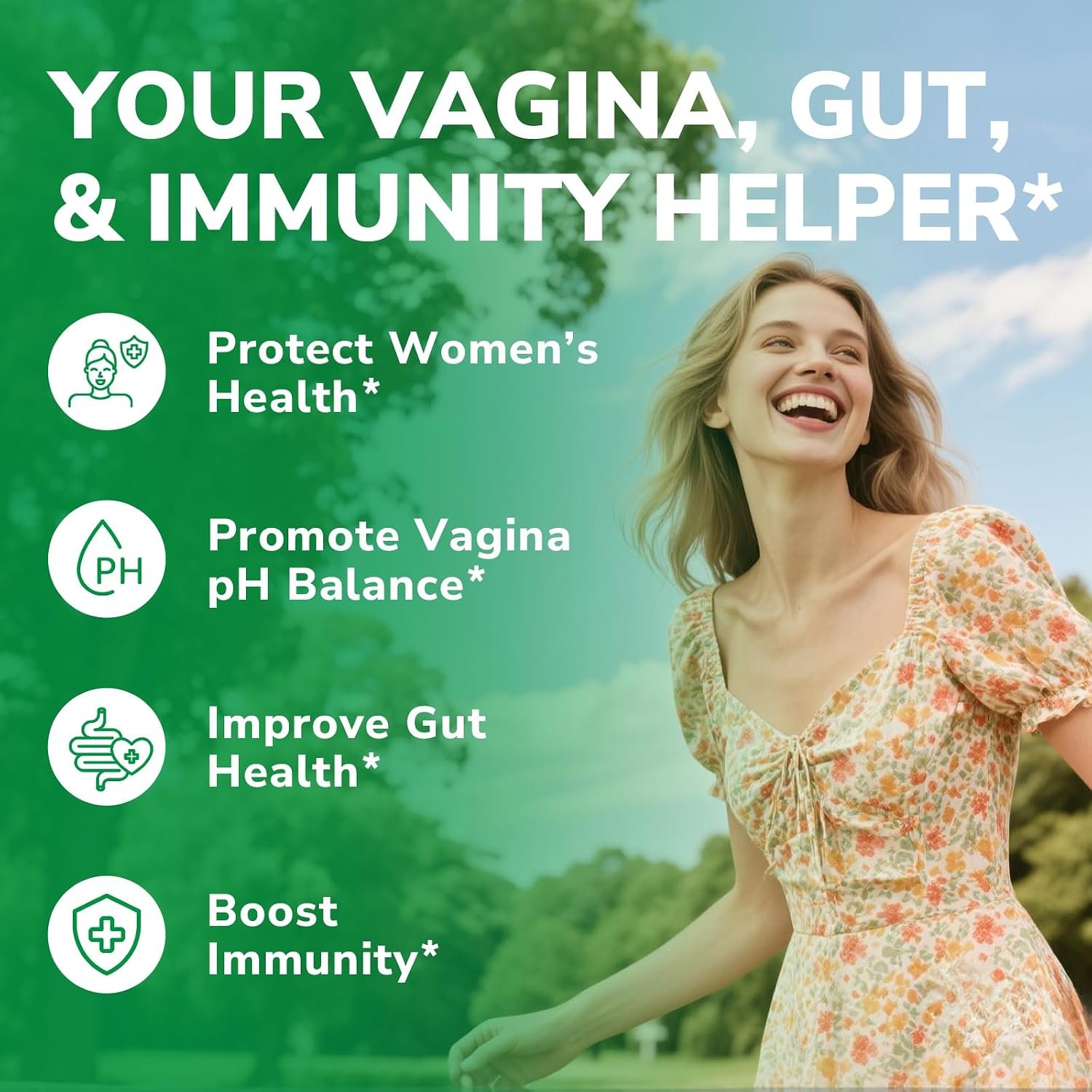Vitalibre Pineapple + Probiotic, 300 mg, 25 Billion CFUs, 13 Strains, Natural Vitamin C, Powerful Antioxidants, for Immunity, Vaginal, Gut Health, 30 Vegan Capsules, Non GMO - Image 3