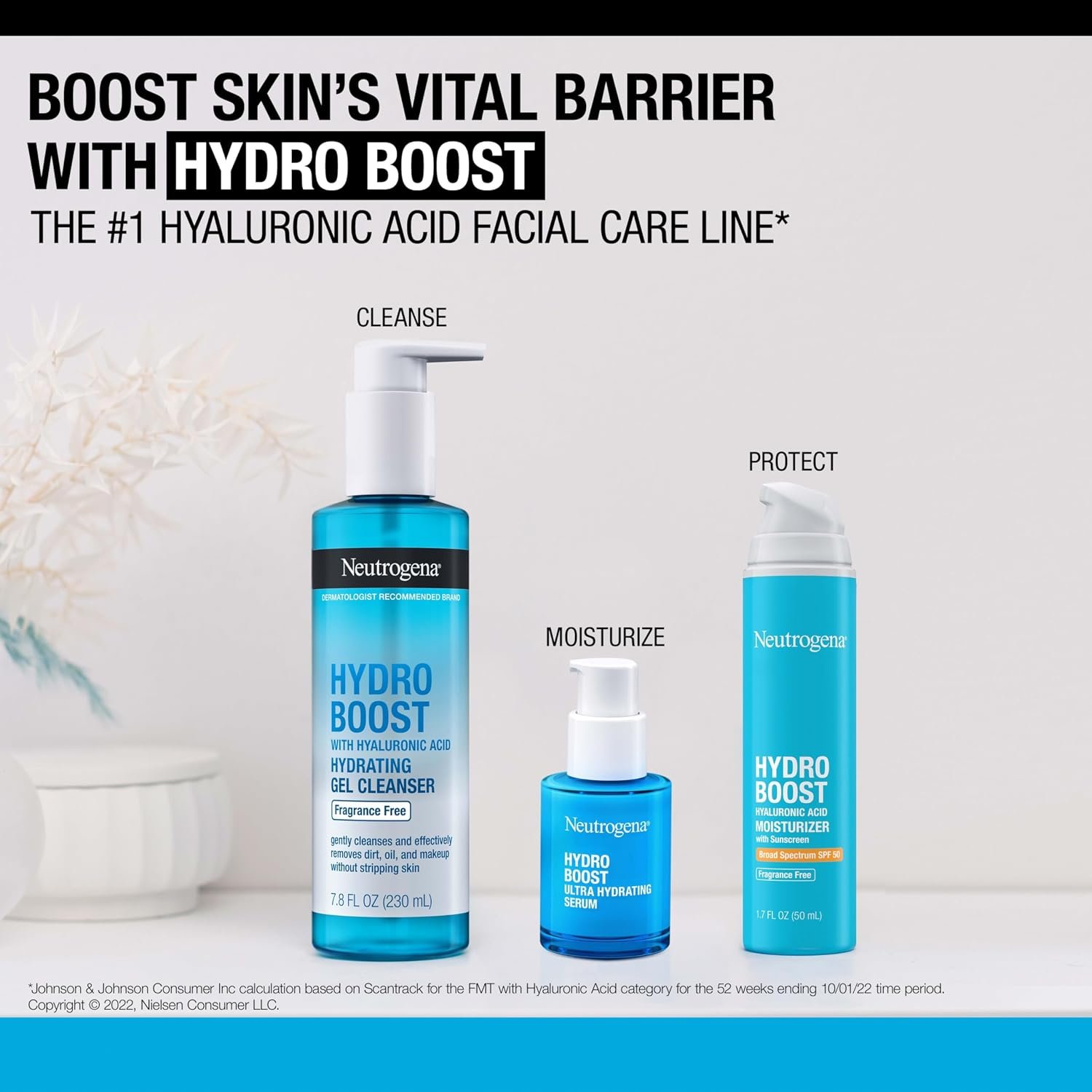 Neutrogena Hydro Boost Ultra Hydrating Serum, Fragrance-Free, 1 fl oz | Fragrance-Free Face Serum for Weightless Hydration and Softer, Glowing Skin, Non-Comedogenic - Image 4