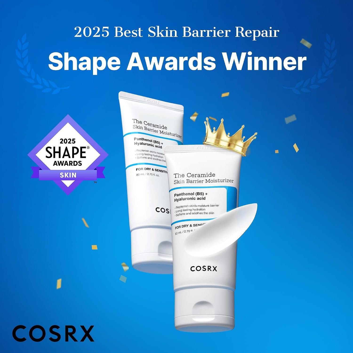 COSRX 7X Ceramide Moisturizer for Face, Barrier Repair Face Cream, 2.7oz - Image 2