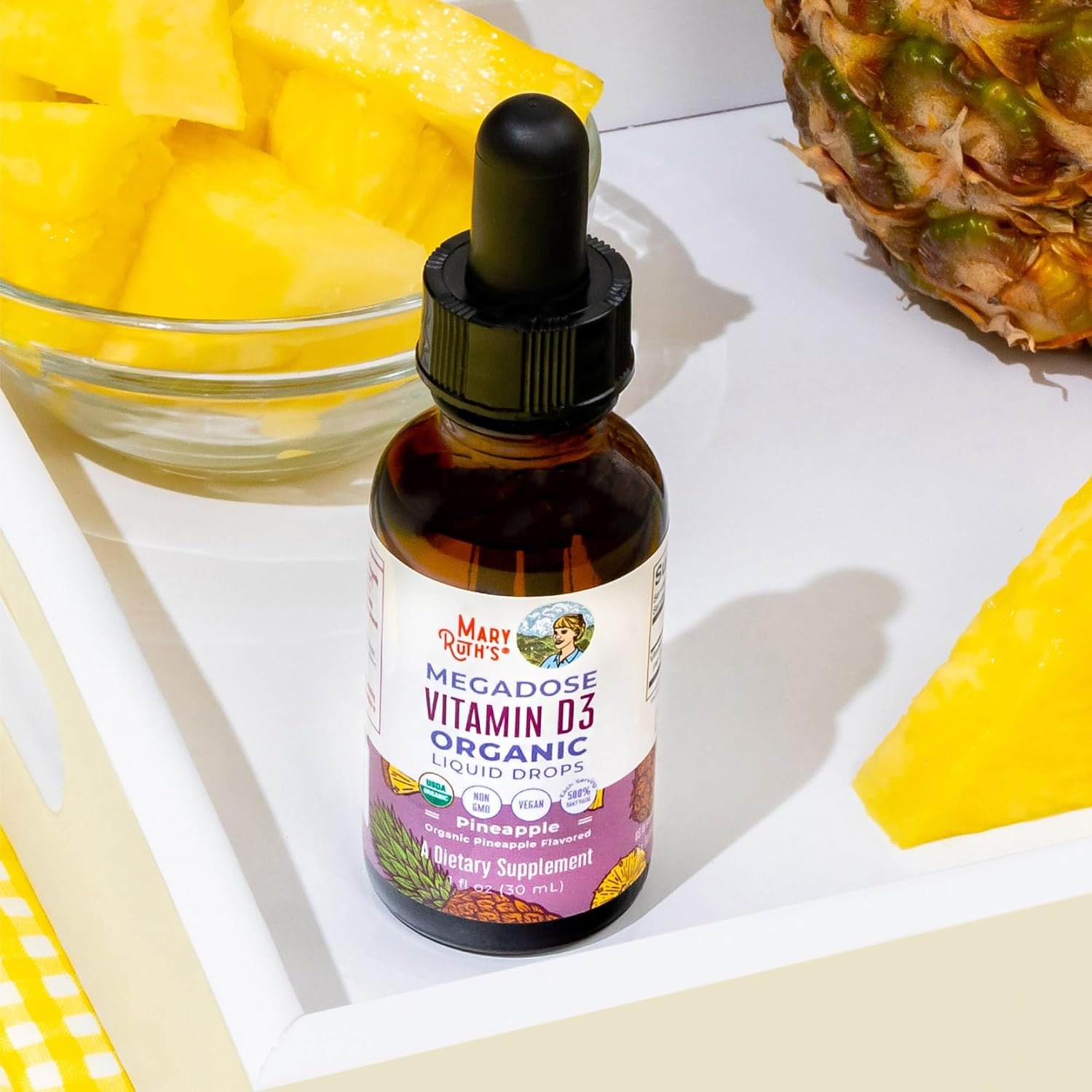 MARYRUTH'S Megadose Vitamin D3 Drops, Vitamin D 4000 IU, Vegan, 30 Servings - Image 10