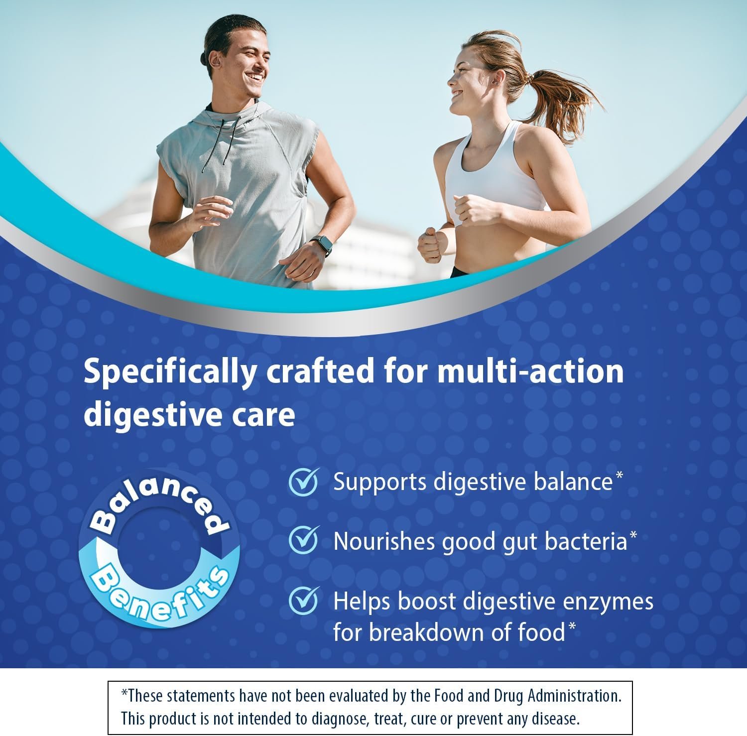 Florastor Prebiotic and Probiotic Gummies with Vitamin B12, 56 Gummies - Image 4