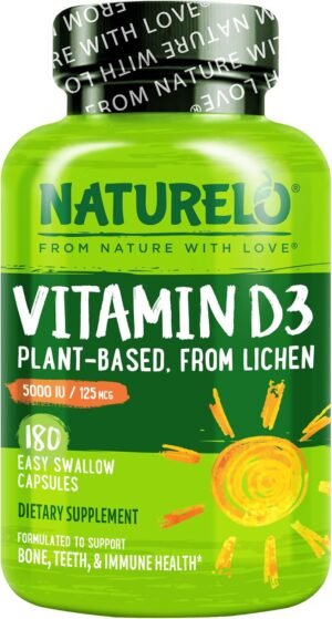 NATURELO Vitamin D3 5000 IU, Joint ...