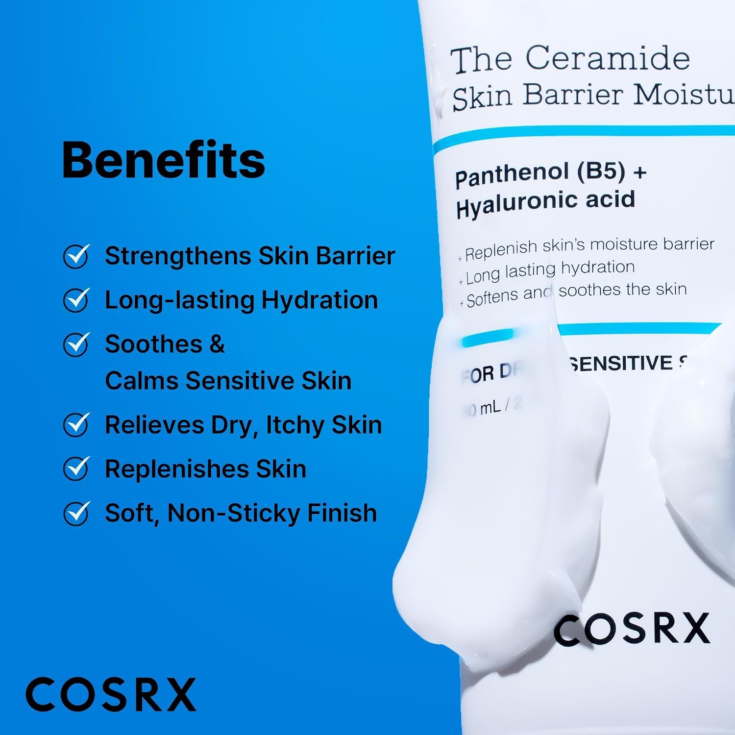 COSRX 7X Ceramide Moisturizer for Face, Barrier Repair Face Cream, 2.7oz - Image 5