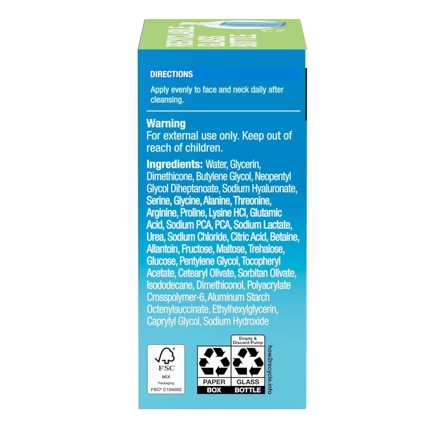 Neutrogena Hydro Boost Ultra Hydrating Serum, Fragrance-Free, 1 fl oz | Fragrance-Free Face Serum for Weightless Hydration and Softer, Glowing Skin, Non-Comedogenic - Image 7