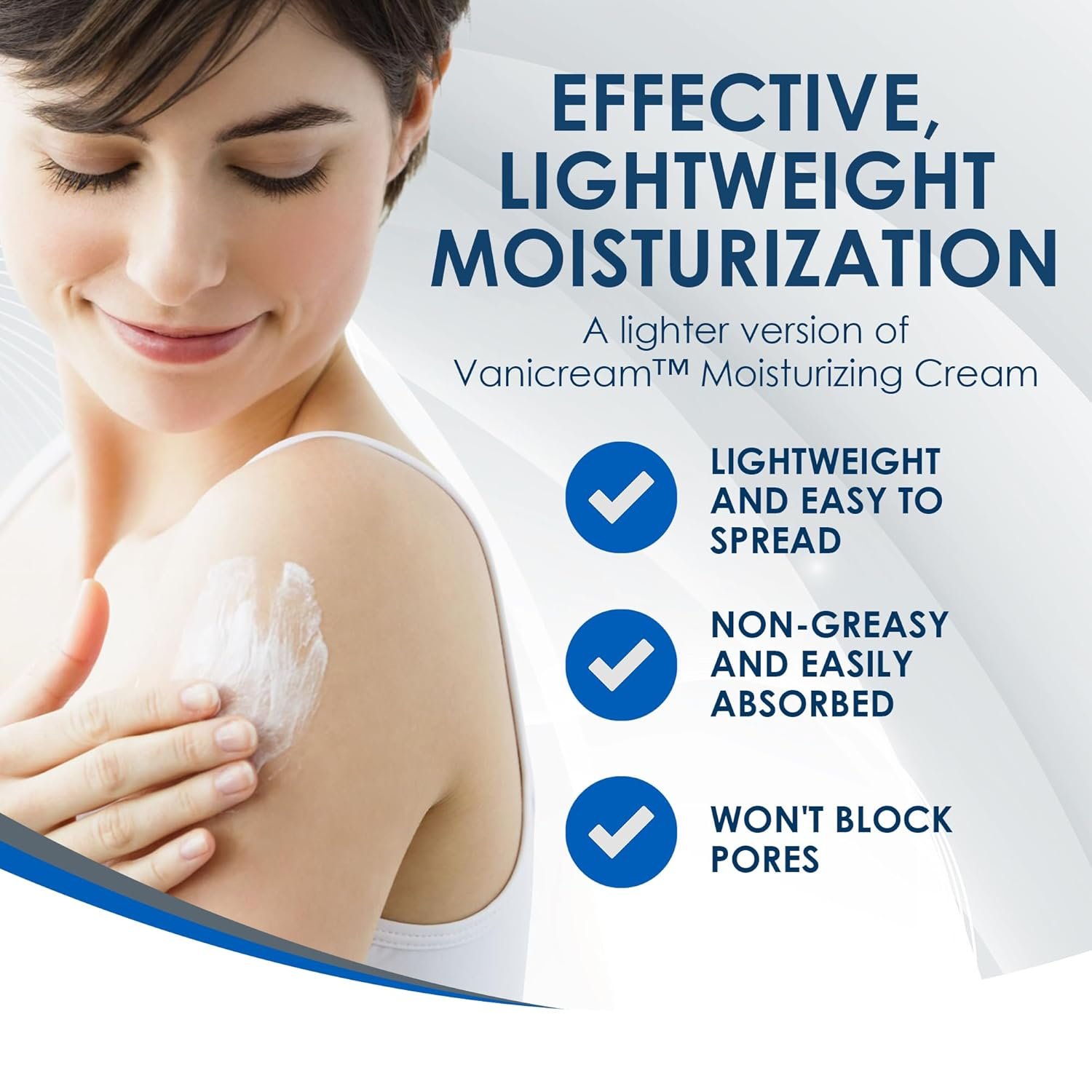 Vanicream Moisturizing Lotion, Body and Face Moisturizer with Pump, 16 Oz, Formulated without Common Irritants for Sensitive Skin, Lightweight & Non-Greasy, Restore Moisture & Soothe Irritated Skin - Image 2