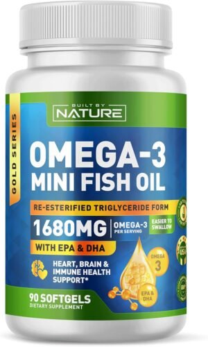 Built by Nature Omega 3 Mini Fish O...