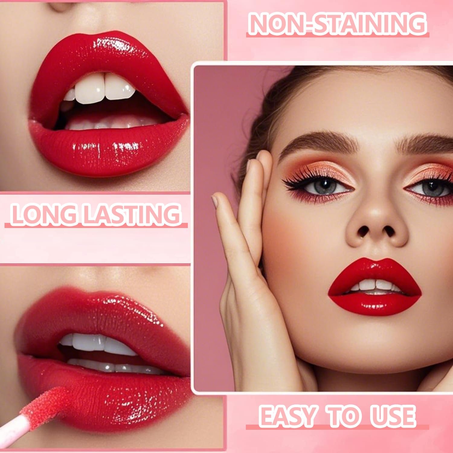 Lip Stain, Lip Stain Long Lasting Waterproof, Makeup, Cute Stuff,Maquillaje - Image 3