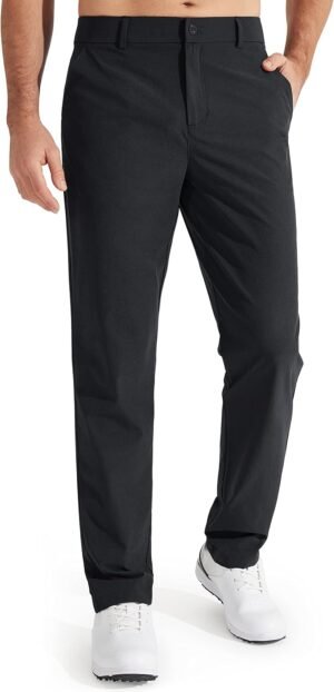 Libin Mens Golf Pants Stretch Work ...