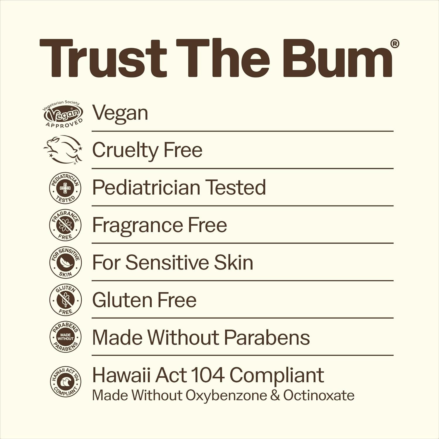 Baby Bum SPF 50 Sunscreen Lotion - Mineral UVA/UVB Face and Body Protection for Sensitive Skin - Hawaii 104 Act Compliant (Made without Octinoxate & Oxybenzone) - Travel Size - 3 oz - Image 7