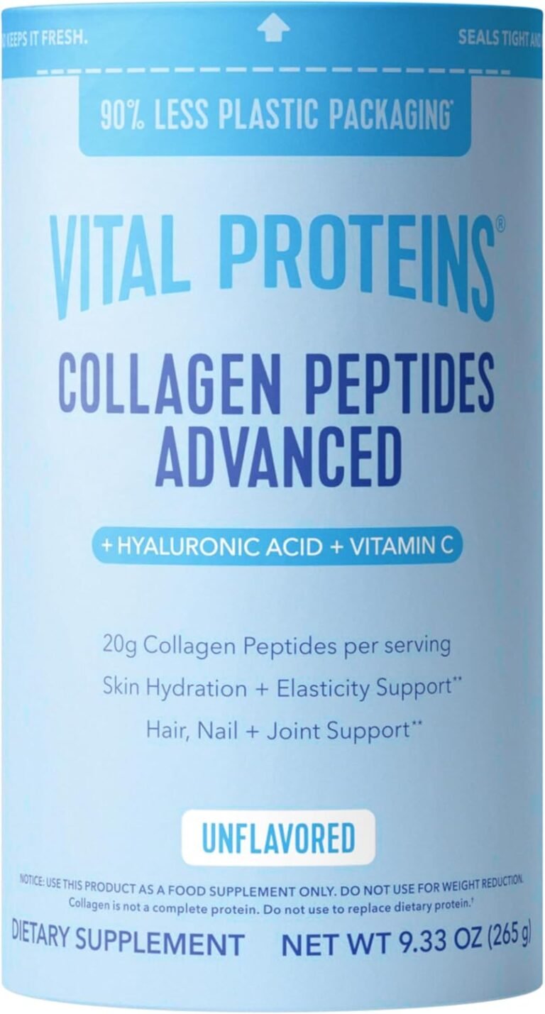 Vital Proteins Collagen Peptides Powder Advanced, Unflavored, 9.33oz
