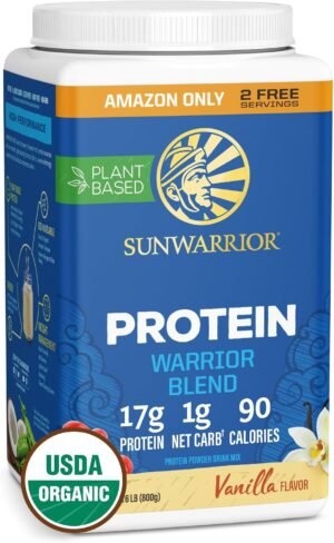 Sunwarrior Organic Plant Based Prot...