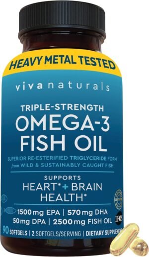 Viva Naturals Triple Strength Omega...
