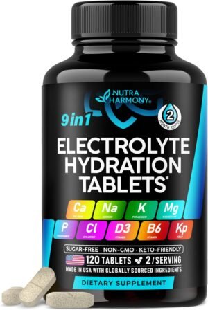 Electrolyte Tablets with Magnesium,...