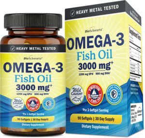 Triple Strength Omega 3 Fish Oil 30...