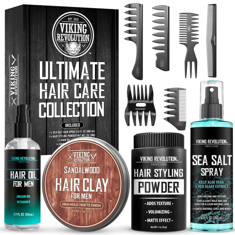 Viking Revolution Ultimate Hair Care Collection for Men - 10 Piece Kit