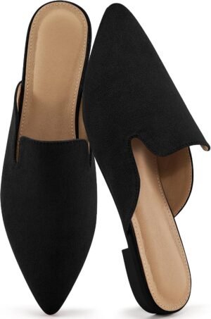 Ecetana Mules for Women Pointed Toe...