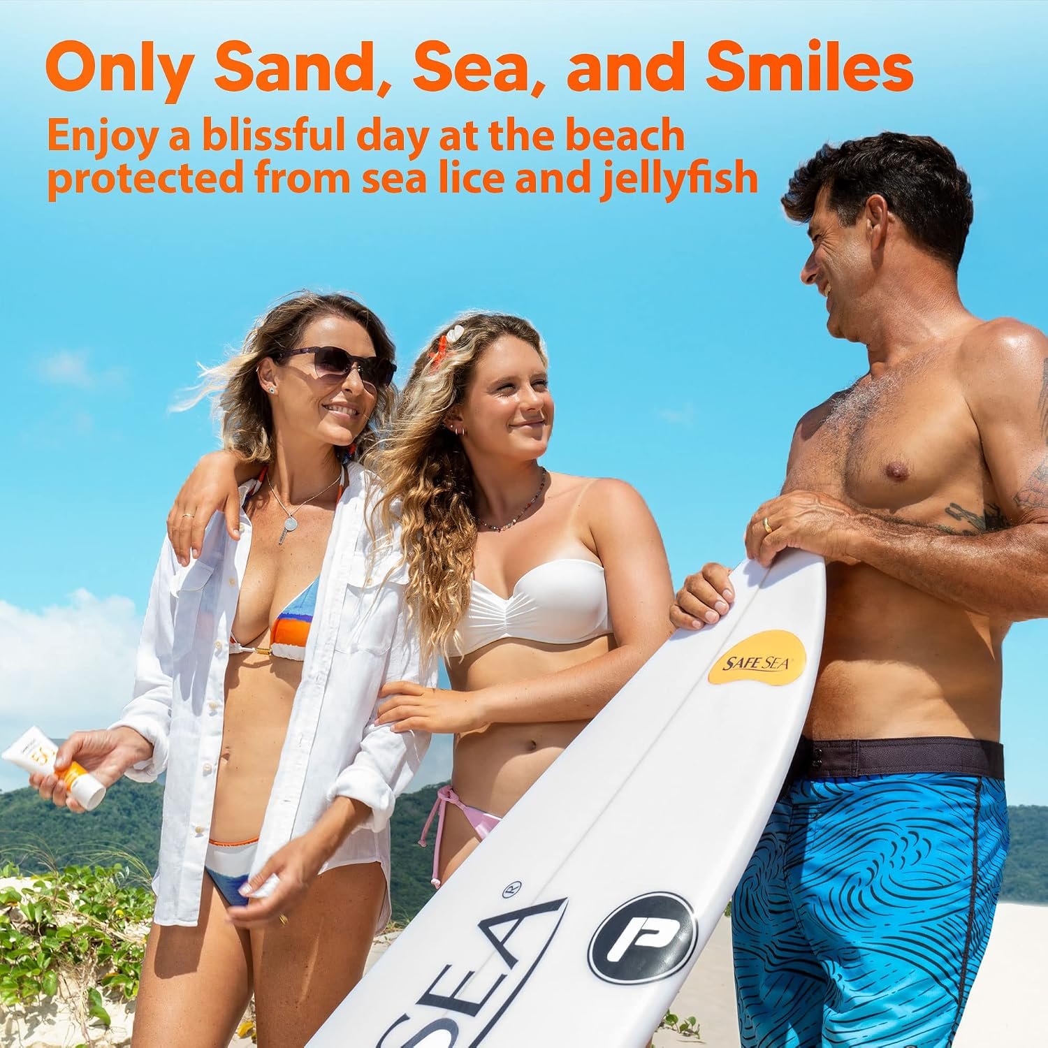 Safe Sea Jellyfish Sting-Blocking Sunscreen, SPF 40+ Spray 4 Fl oz, Waterproof, Biodegradable, Coral Reef-Safe – Body and Face Sunscreen, Anti-Jellyfish and Sea-Lice sting protection. - Image 3
