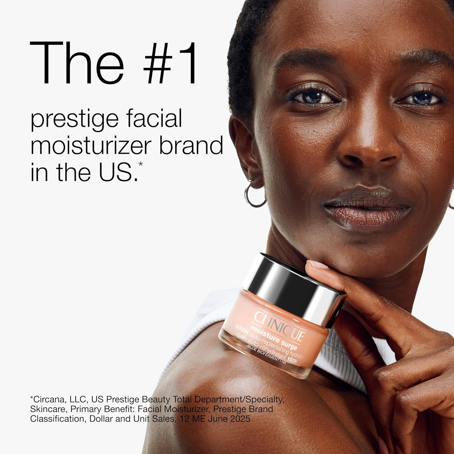 Clinique Moisture Surge 100H Auto-Replenishing Hydrator Oil Free Face Moisturizer | With Hyaluronic Acid, Aloe Bioferment and Vitamins C + E | For All Skin Types | Hydrating + Moisturizing - Image 8